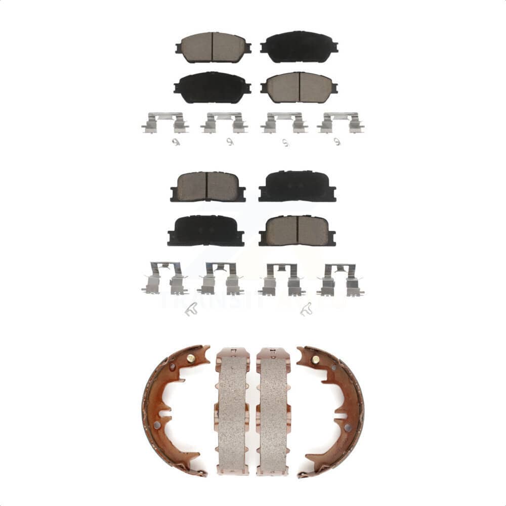 Transit Auto - KCN-100188 - Front and Rear Disc Brake Pad Kits