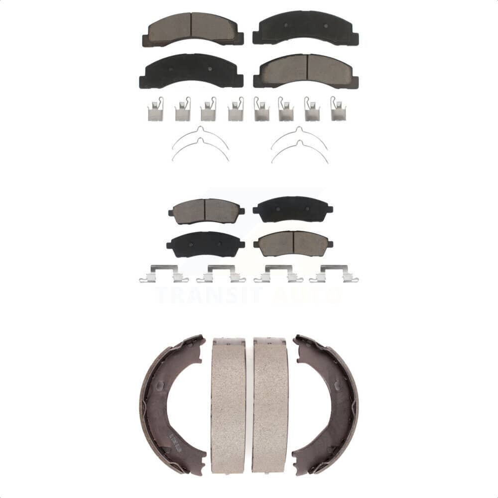 Transit Auto - KCN-100196 - Front and Rear Disc Brake Pad Kits