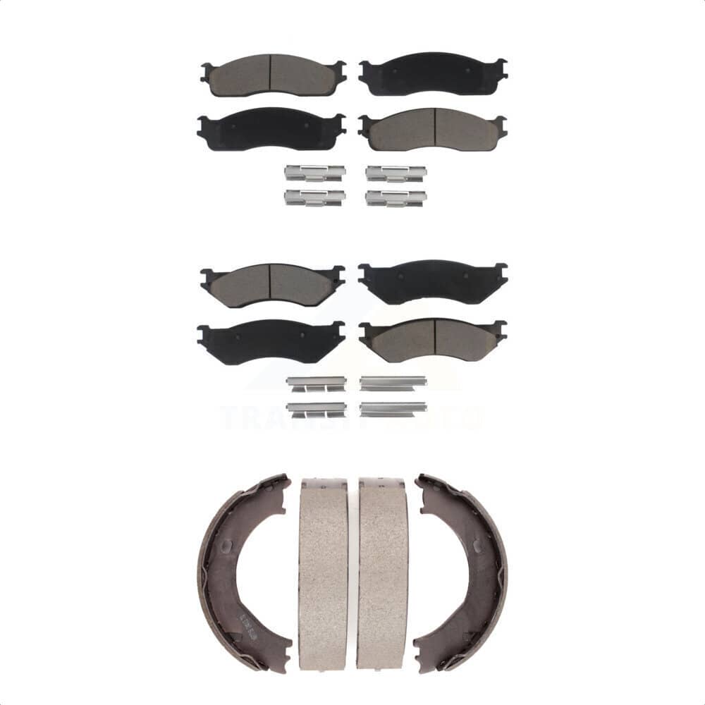 Transit Auto - KCN-100199 - Front and Rear Disc Brake Pad Kits