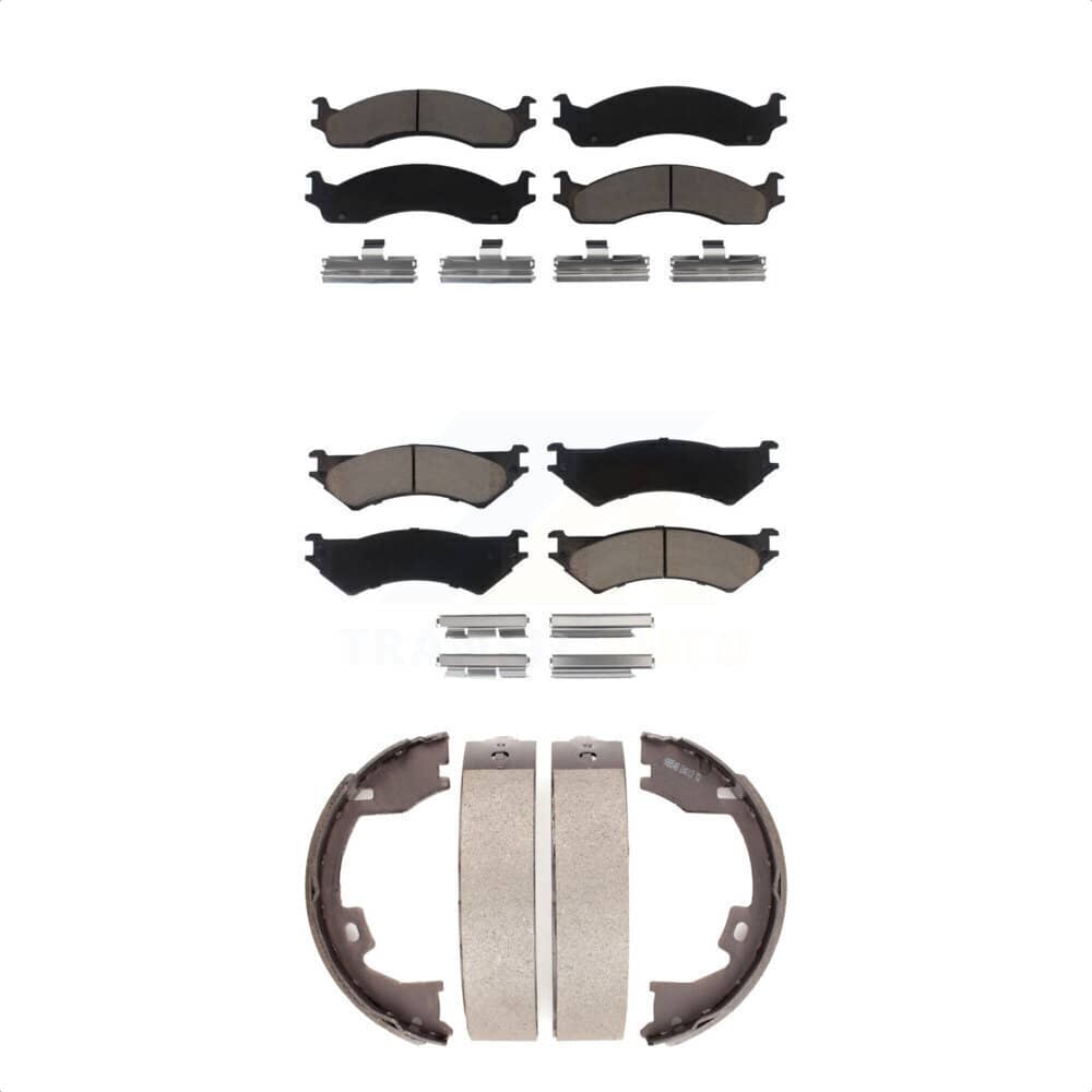 Transit Auto - KCN-100204 - Front and Rear Disc Brake Pad Kits