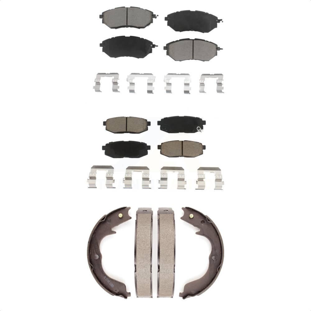 Transit Auto - KCN-100280 - Front and Rear Disc Brake Pad Kits