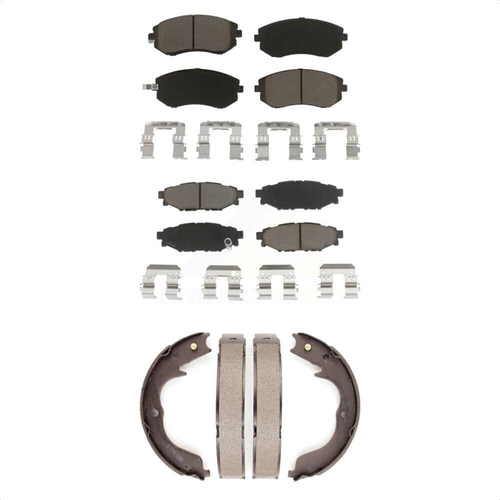 Transit Auto - KCN-100281 - Front and Rear Disc Brake Pad Kits