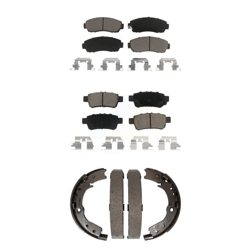 Transit Auto - KCN-100286 - Front and Rear Disc Brake Pad Kits