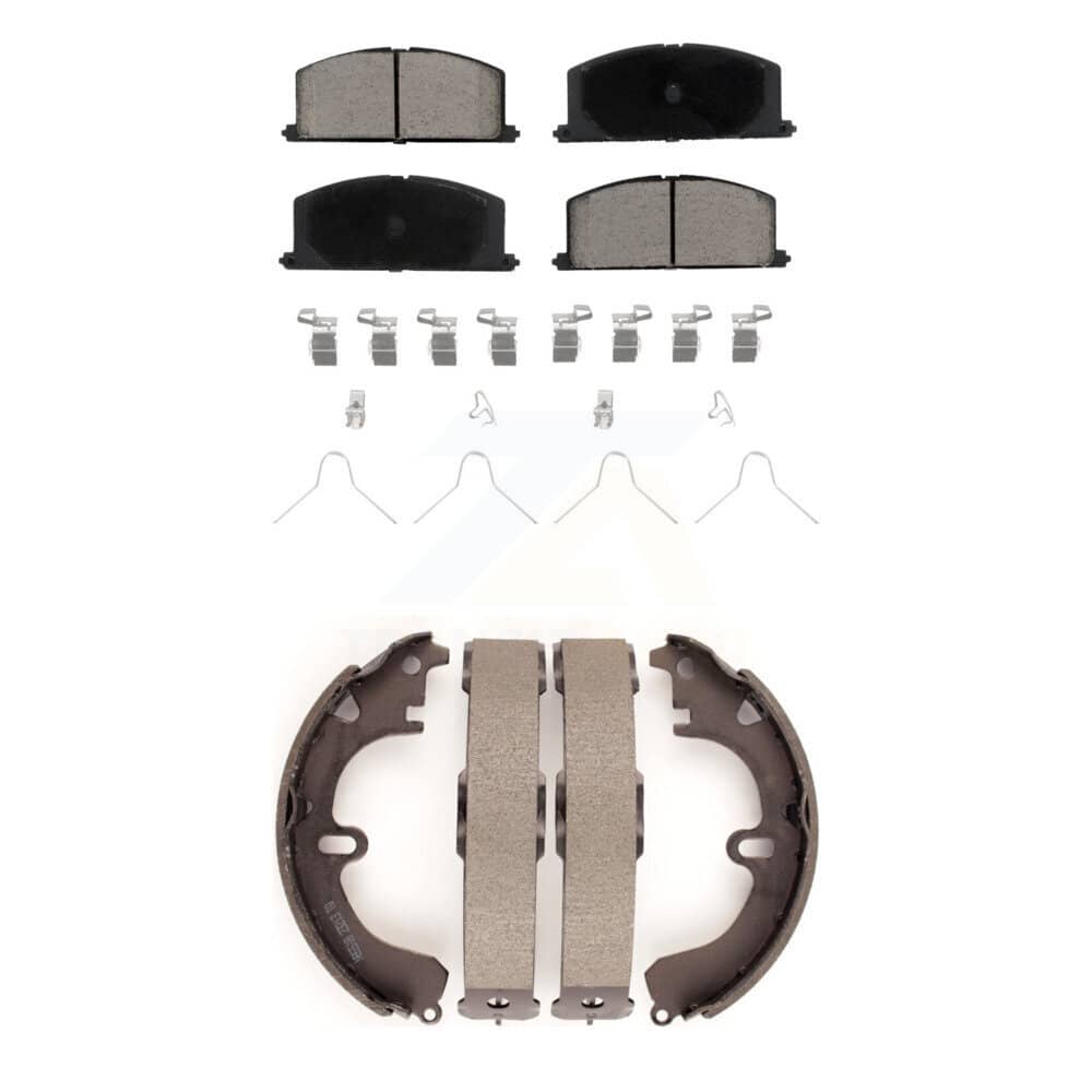 Transit Auto - KCN-100307 - Front and Rear Disc Brake Pad Kits