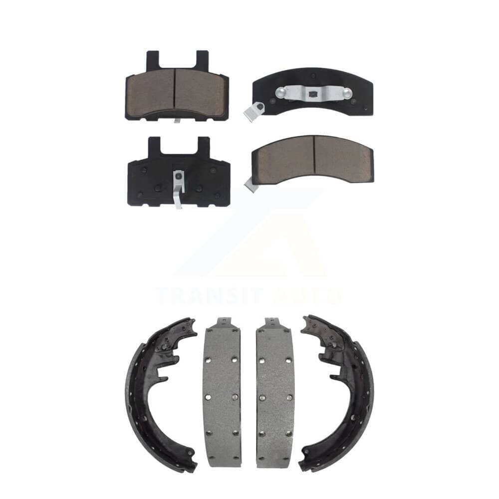 Transit Auto - KCN-100313 - Front and Rear Disc Brake Pad Kits