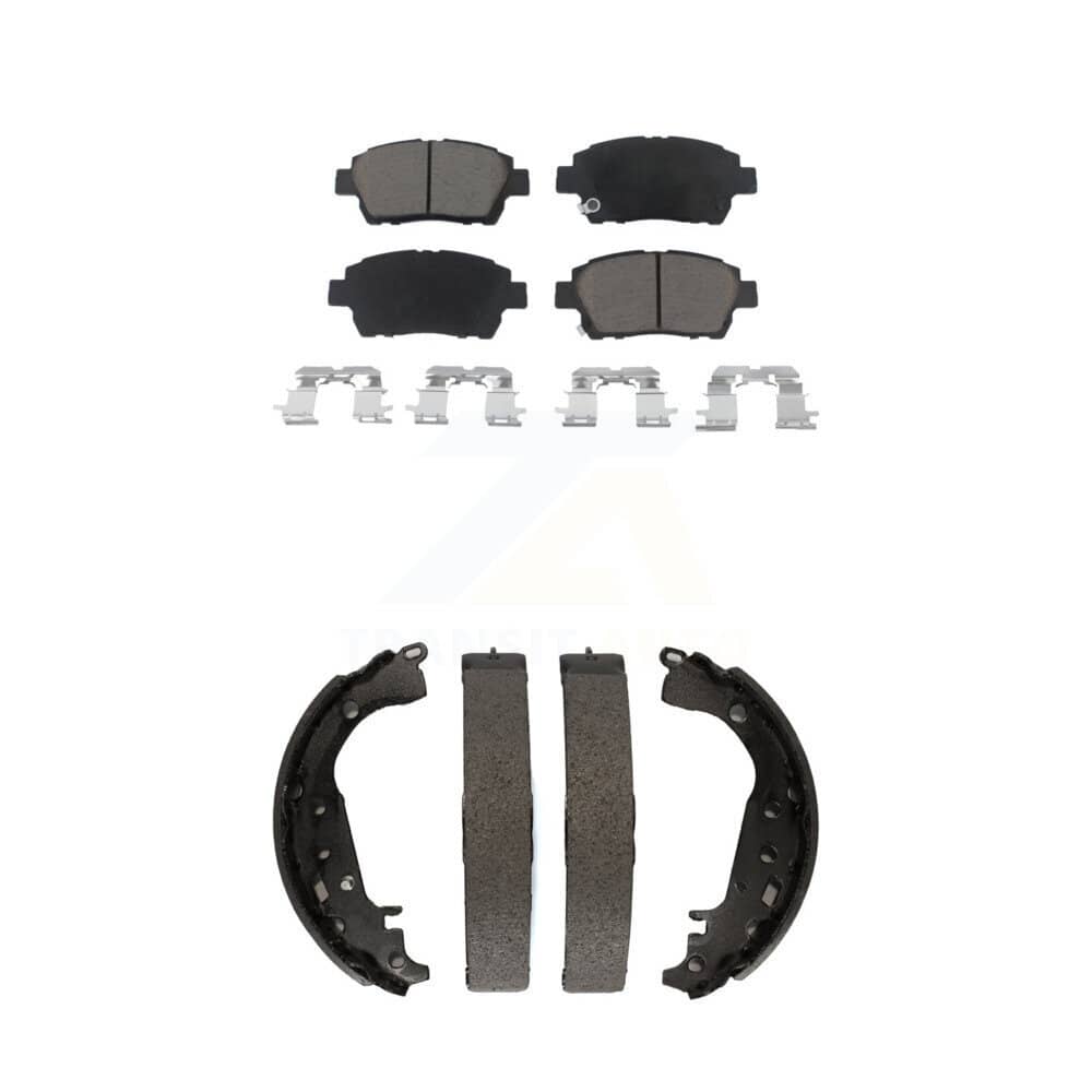 Transit Auto - KCN-100334 - Front and Rear Disc Brake Pad Kits