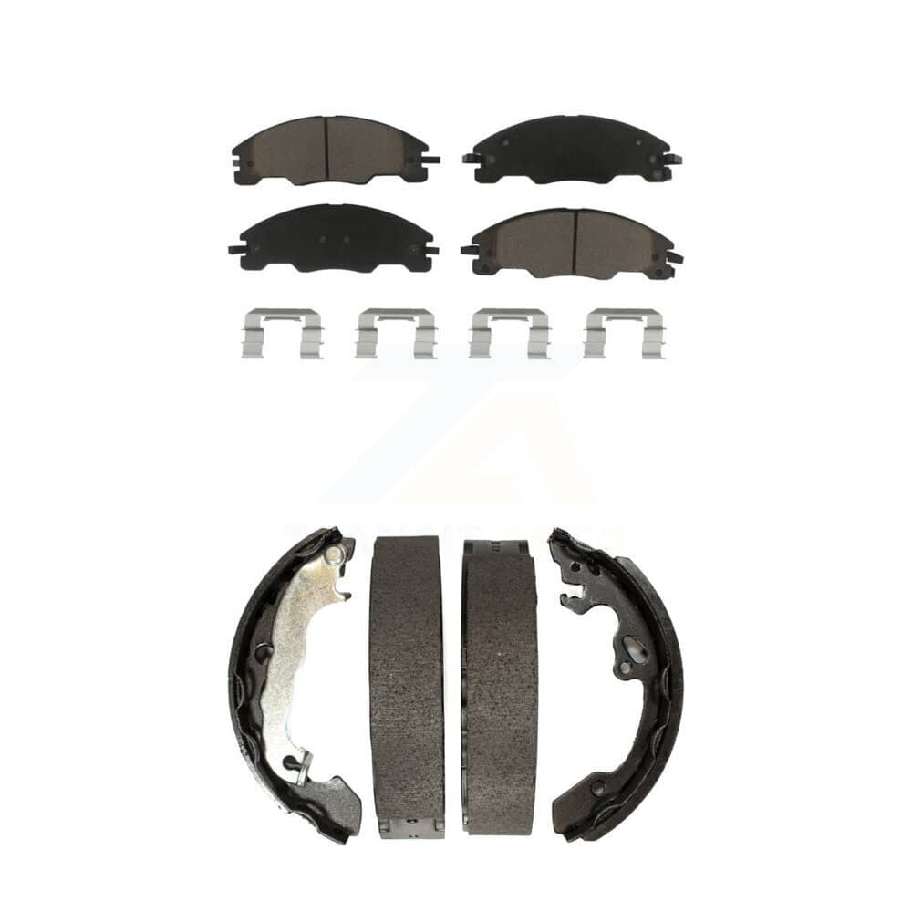 Transit Auto - KCN-100344 - Front and Rear Disc Brake Pad Kits