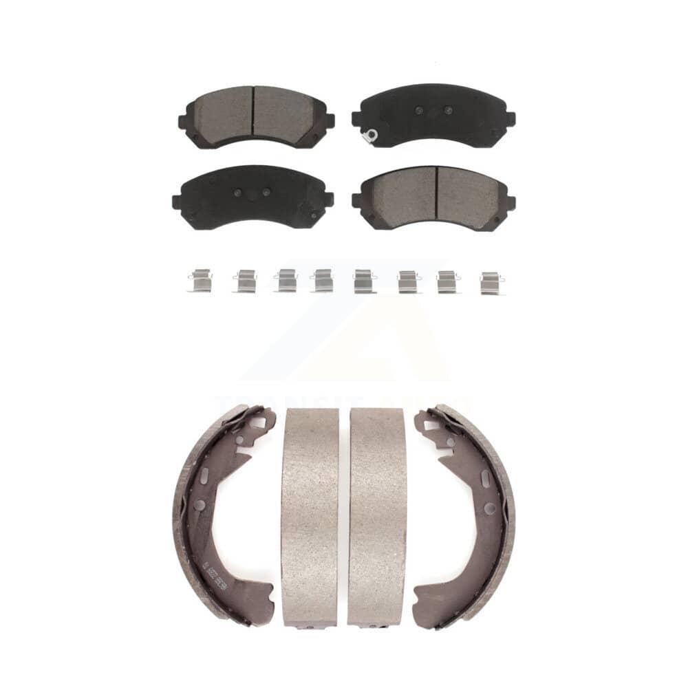 Transit Auto - KCN-100363 - Front and Rear Disc Brake Pad Kits