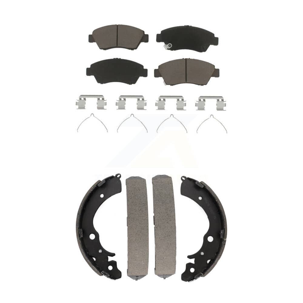 Transit Auto - KCN-100401 - Front and Rear Disc Brake Pad Kits