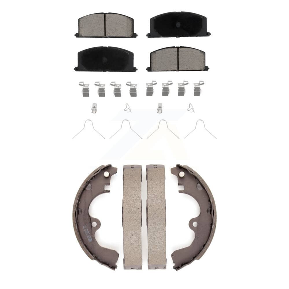 Transit Auto - KCN-100412 - Front and Rear Disc Brake Pad Kits