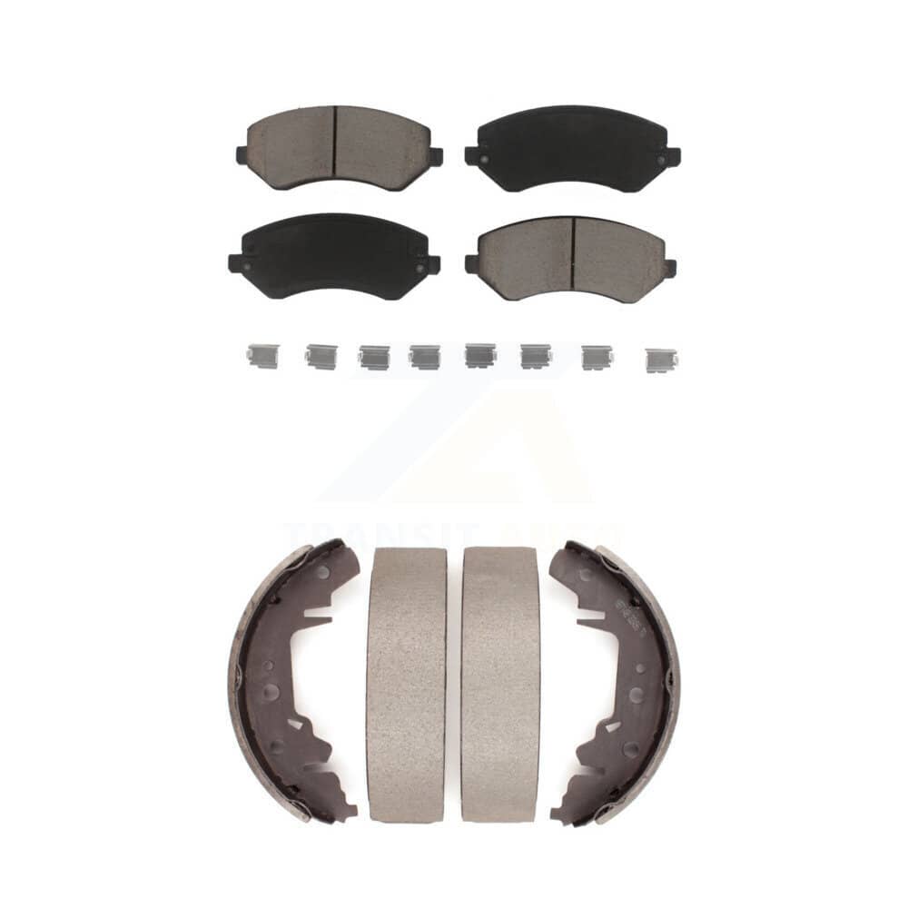 Transit Auto - KCN-100438 - Front and Rear Disc Brake Pad Kits