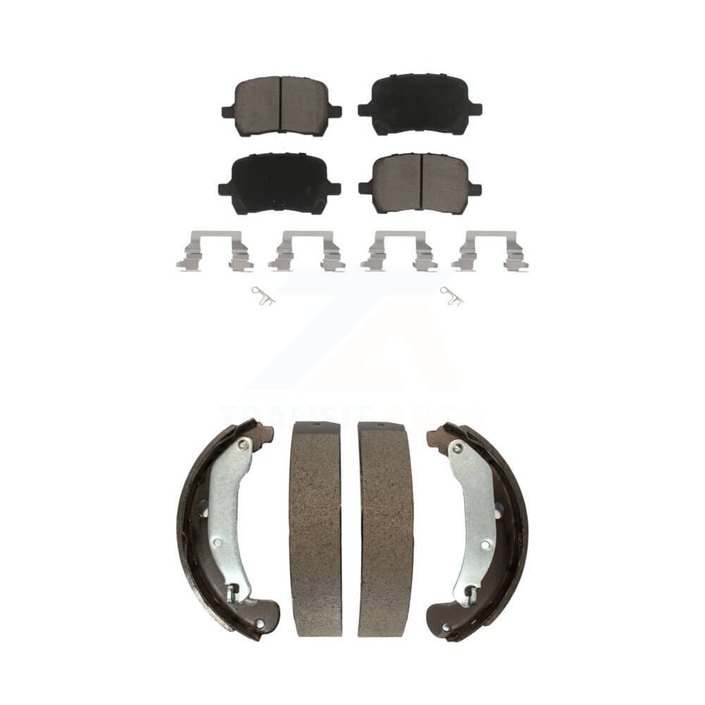 Transit Auto - KCN-100447 - Front and Rear Disc Brake Pad Kits