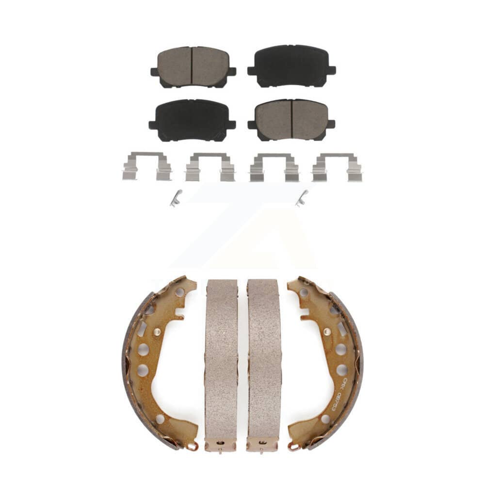Transit Auto - KCN-100455 - Front and Rear Disc Brake Pad Kits
