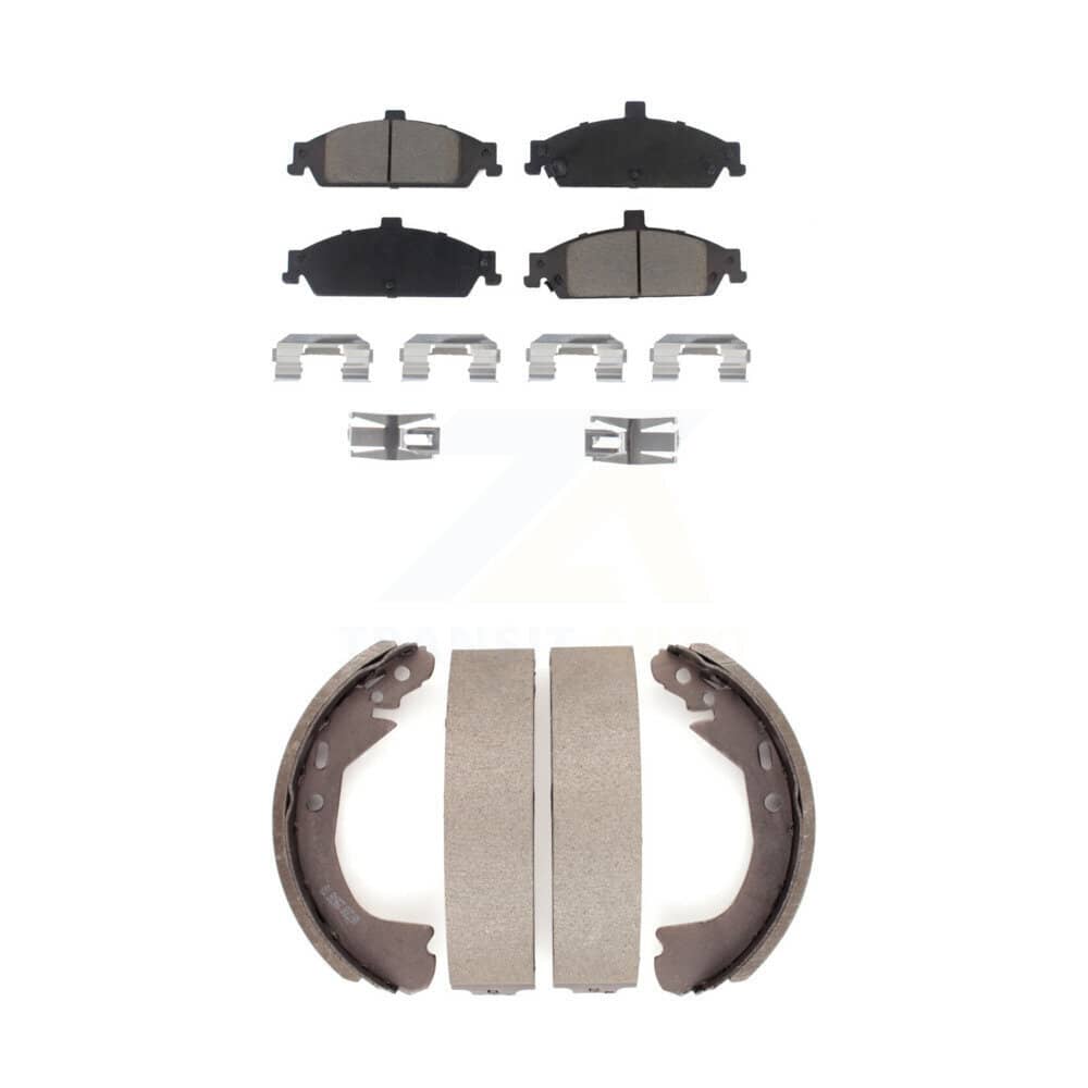 Transit Auto - KCN-100470 - Front and Rear Disc Brake Pad Kits