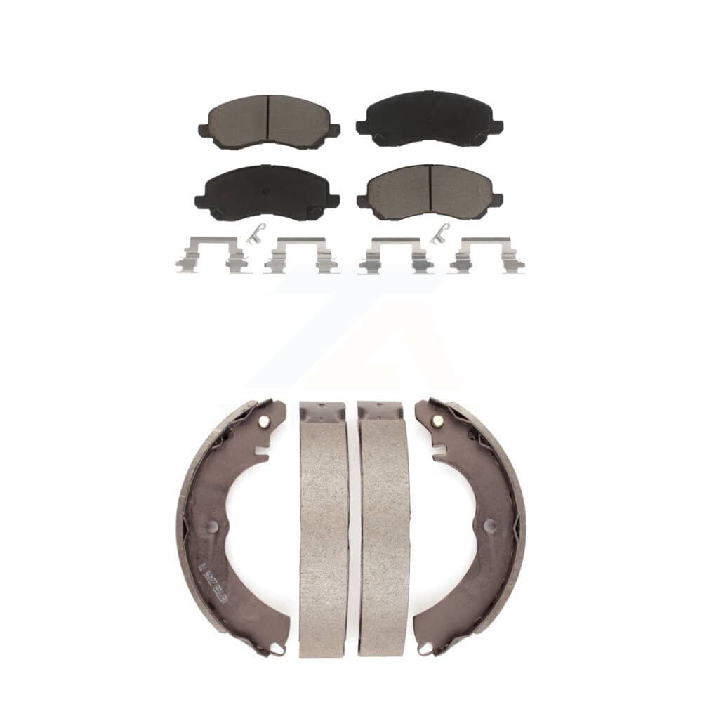 Transit Auto - KCN-100490 - Front and Rear Disc Brake Pad Kits