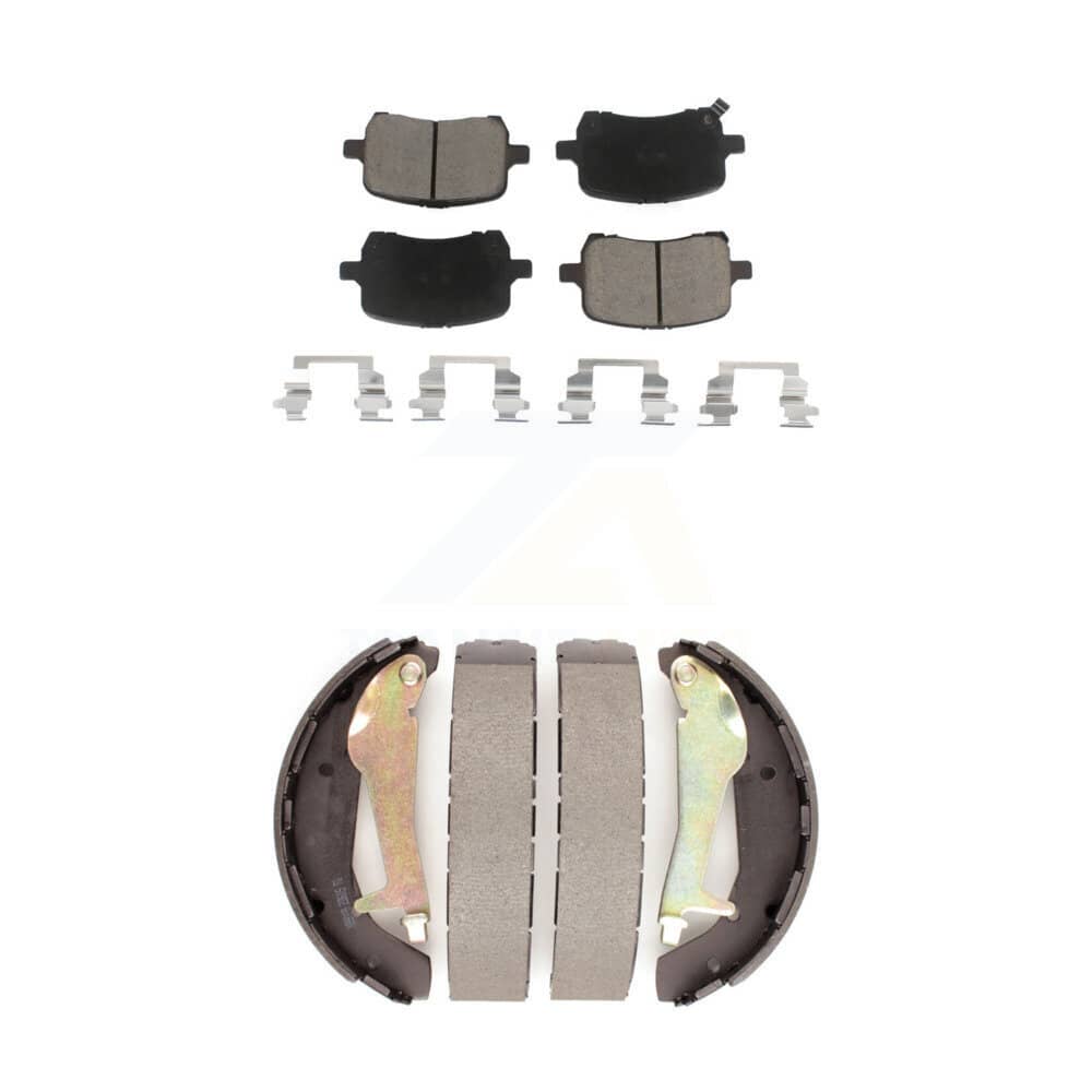 Transit Auto - KCN-100770 - Front and Rear Disc Brake Pad Kits