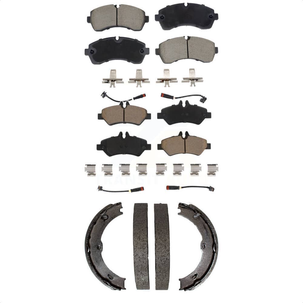 Transit Auto - KCN-100795 - Front and Rear Disc Brake Pad Kits