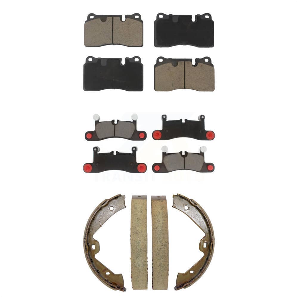 Transit Auto - KCN-100810 - Front and Rear Disc Brake Pad Kits