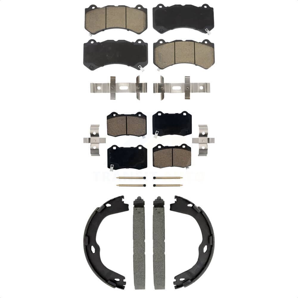 Transit Auto - KCN-100825 - Front and Rear Disc Brake Pad Kits