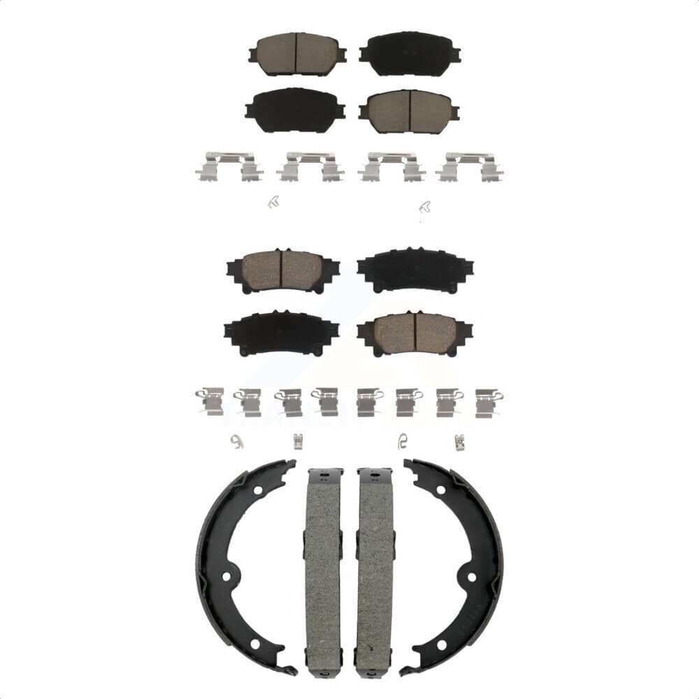 Transit Auto - KCN-100840 - Front and Rear Disc Brake Pad Kits