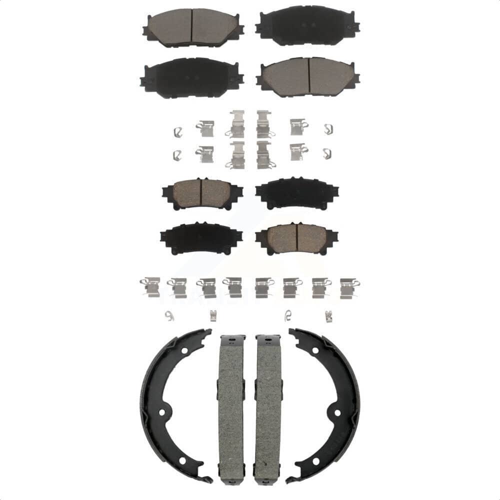 Transit Auto - KCN-100841 - Front and Rear Disc Brake Pad Kits