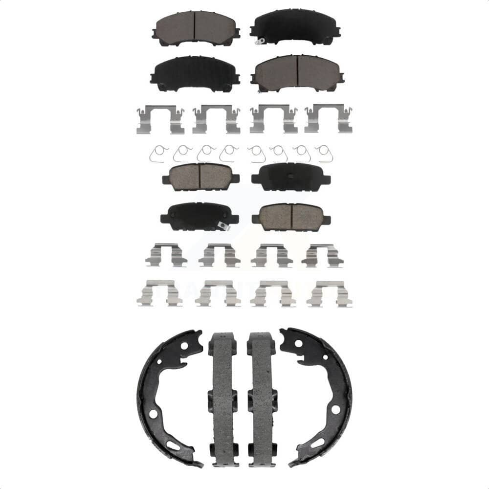 Transit Auto - KCN-100845 - Front and Rear Disc Brake Pad Kits
