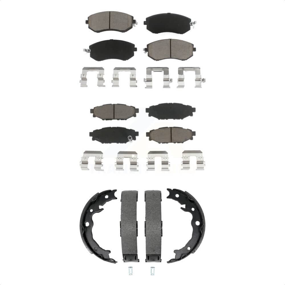 Transit Auto - KCN-100853 - Front and Rear Disc Brake Pad Kits