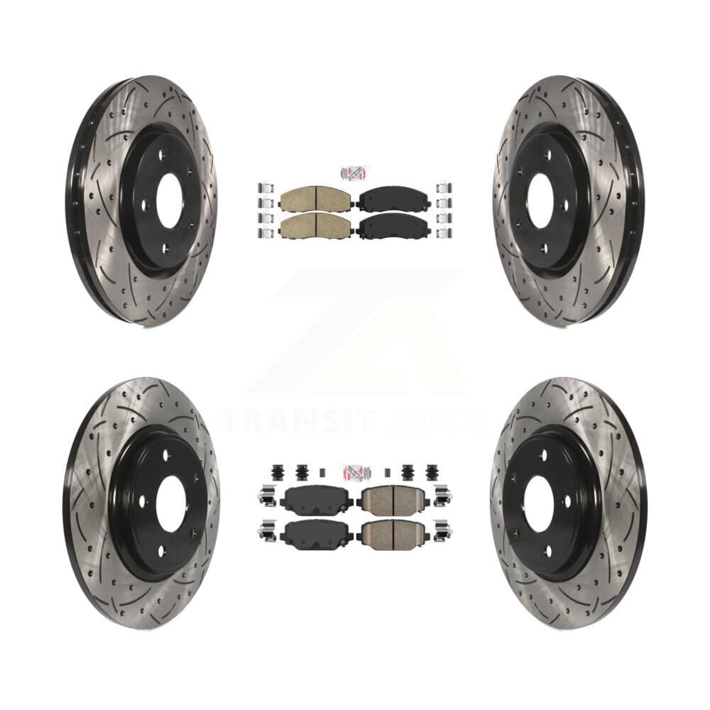 Transit Auto - KDA-100556 - Front and Rear Disc Brake Kits