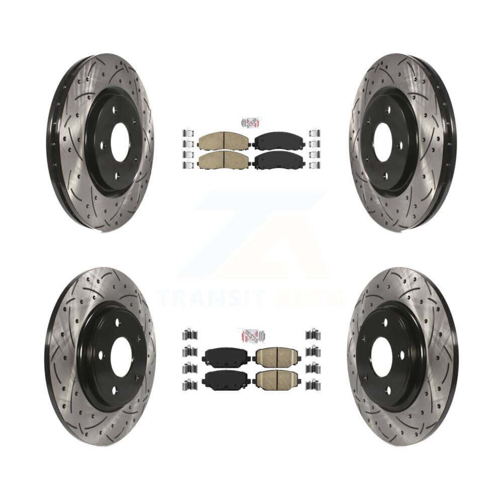 Transit Auto - KDA-100557 - Front and Rear Disc Brake Kits