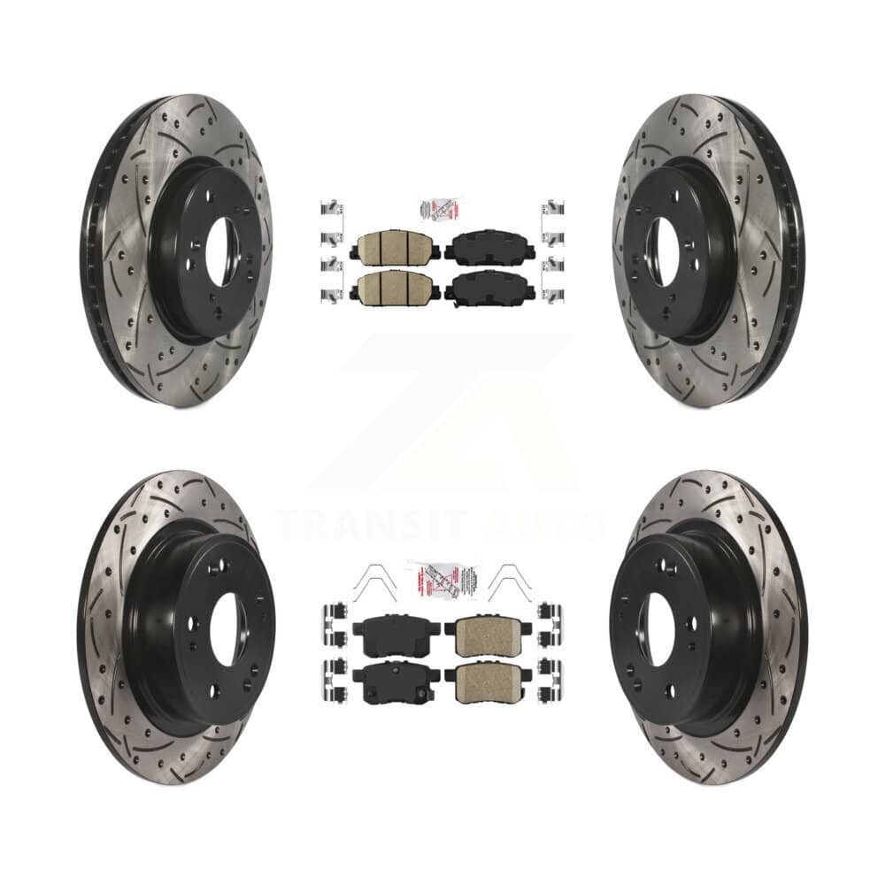 Transit Auto - KDA-100577 - Front and Rear Disc Brake Kits