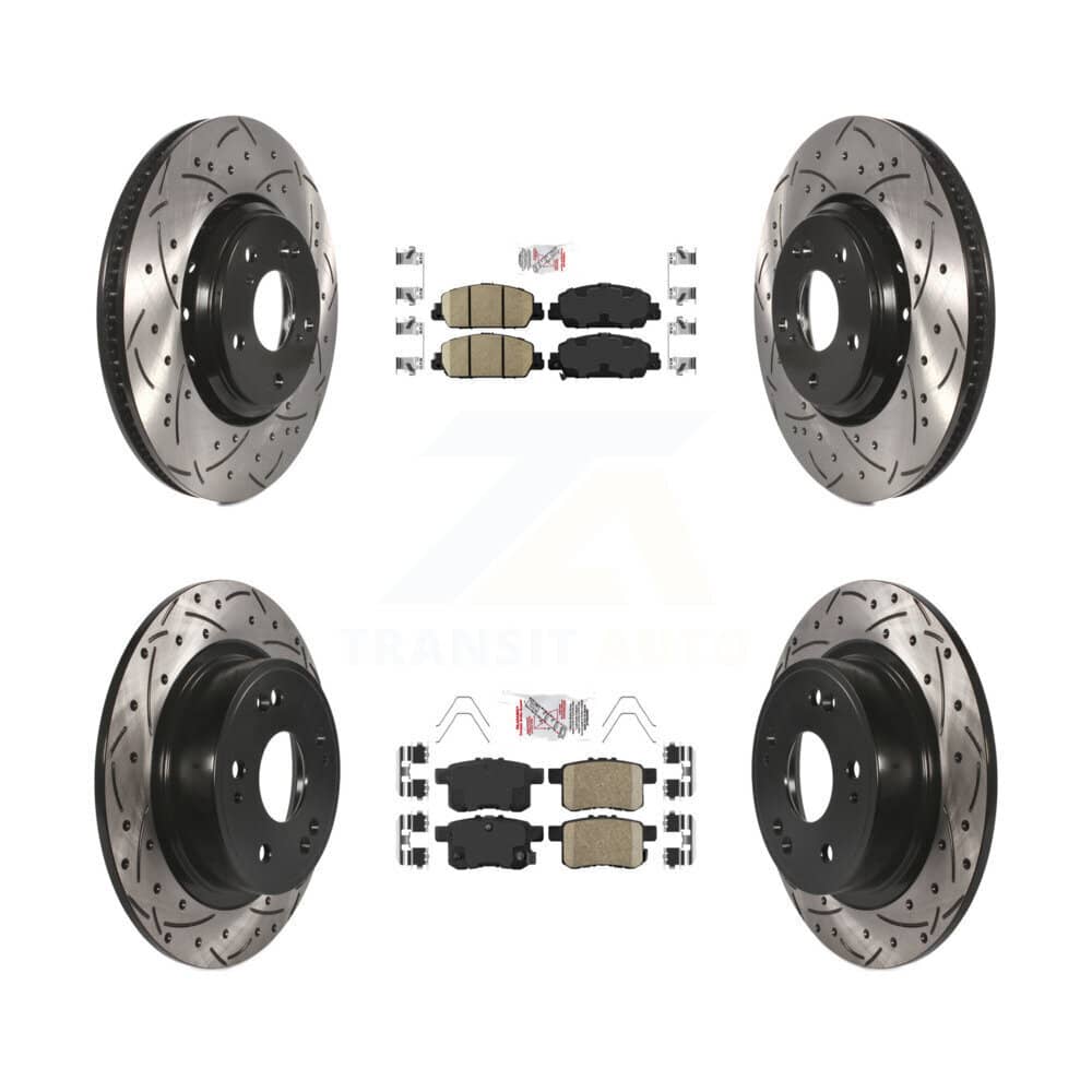 Transit Auto - KDA-100579 - Front and Rear Disc Brake Kits