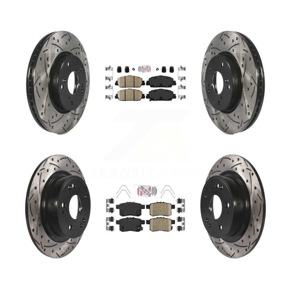 Transit Auto - KDA-100583 - Front and Rear Disc Brake Kits