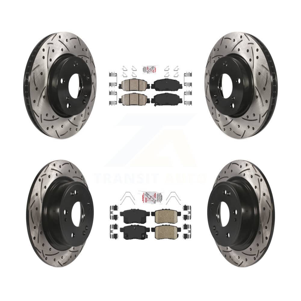 Transit Auto - KDA-100587 - Front and Rear Disc Brake Kits