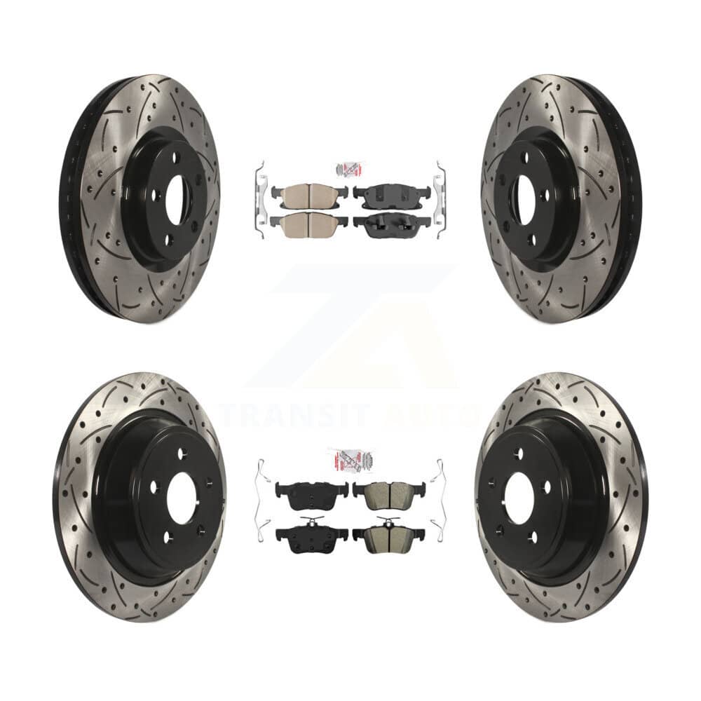 Transit Auto - KDA-100609 - Front and Rear Disc Brake Kits