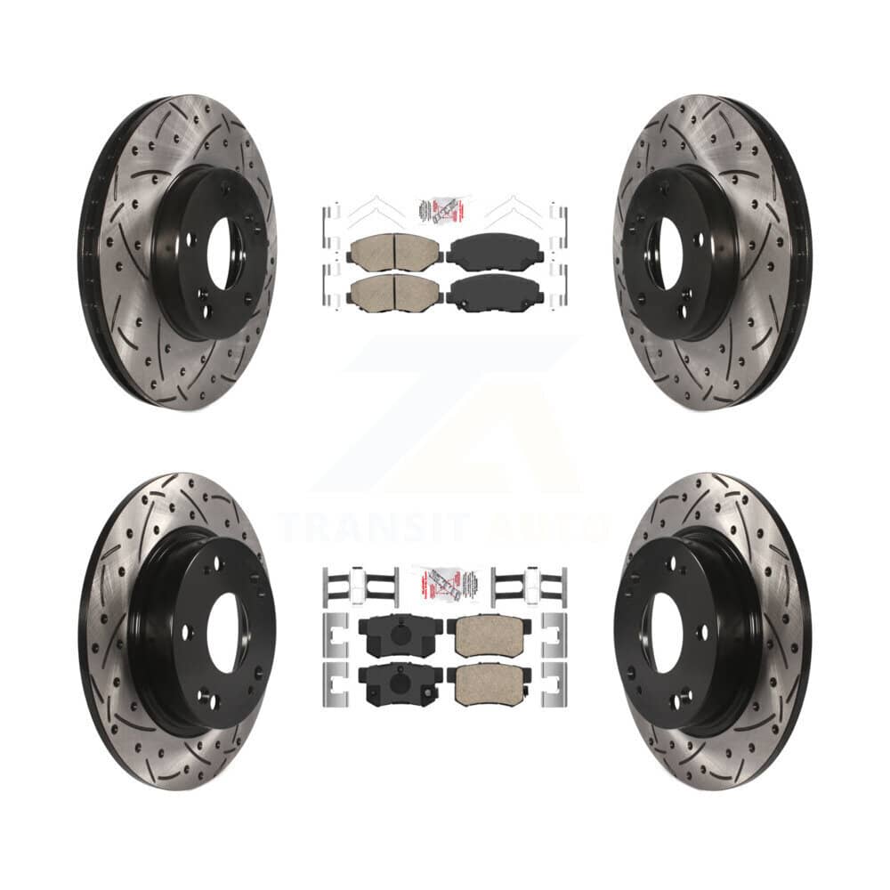 Transit Auto - KDA-100634 - Front and Rear Disc Brake Kits