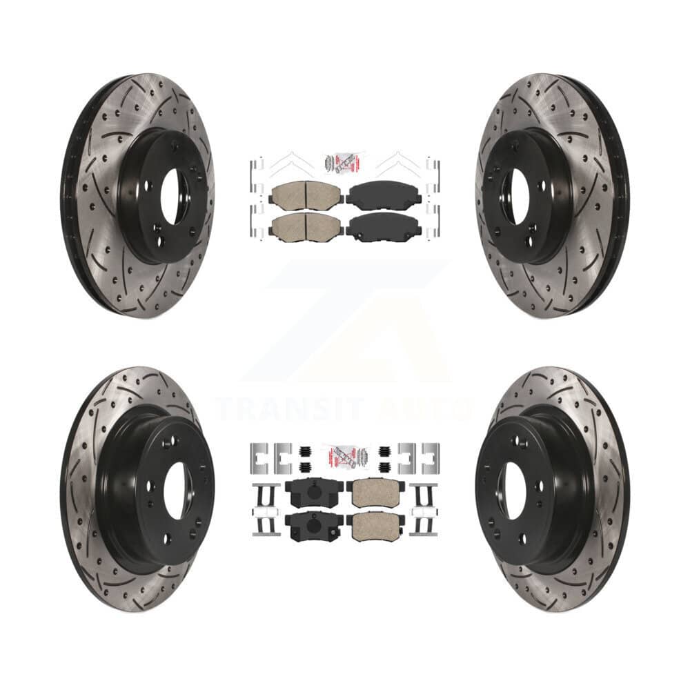 Transit Auto - KDA-100637 - Front and Rear Disc Brake Kits
