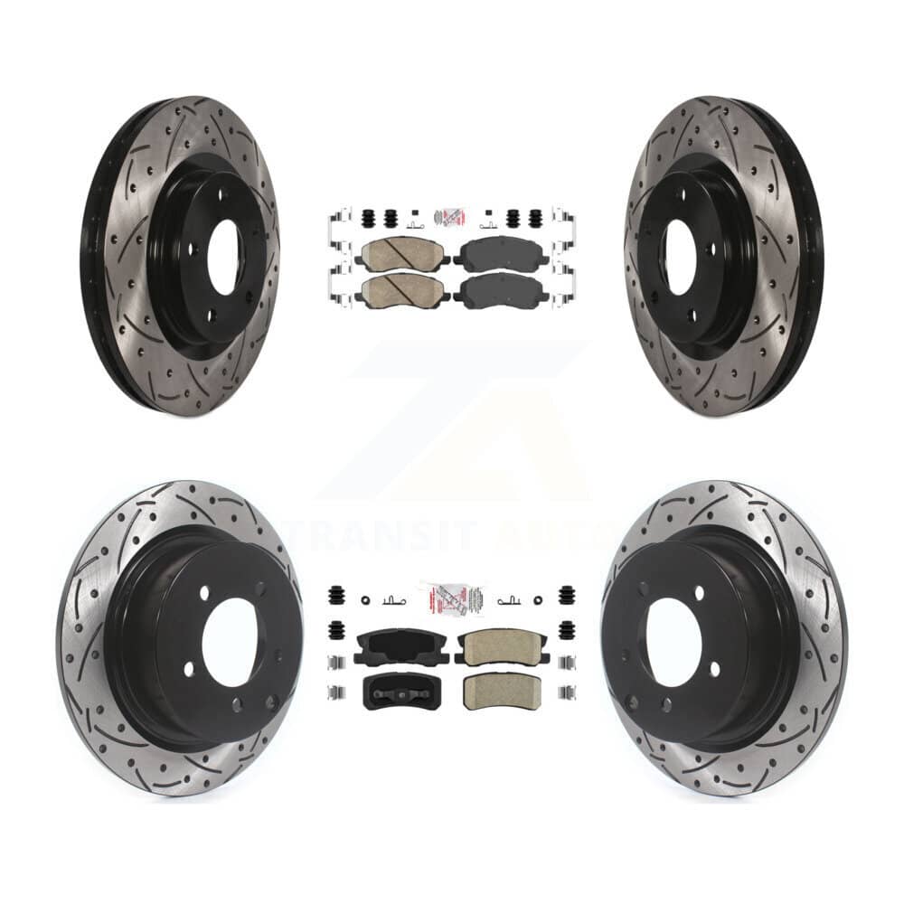 Transit Auto - KDA-100648 - Front and Rear Disc Brake Kits