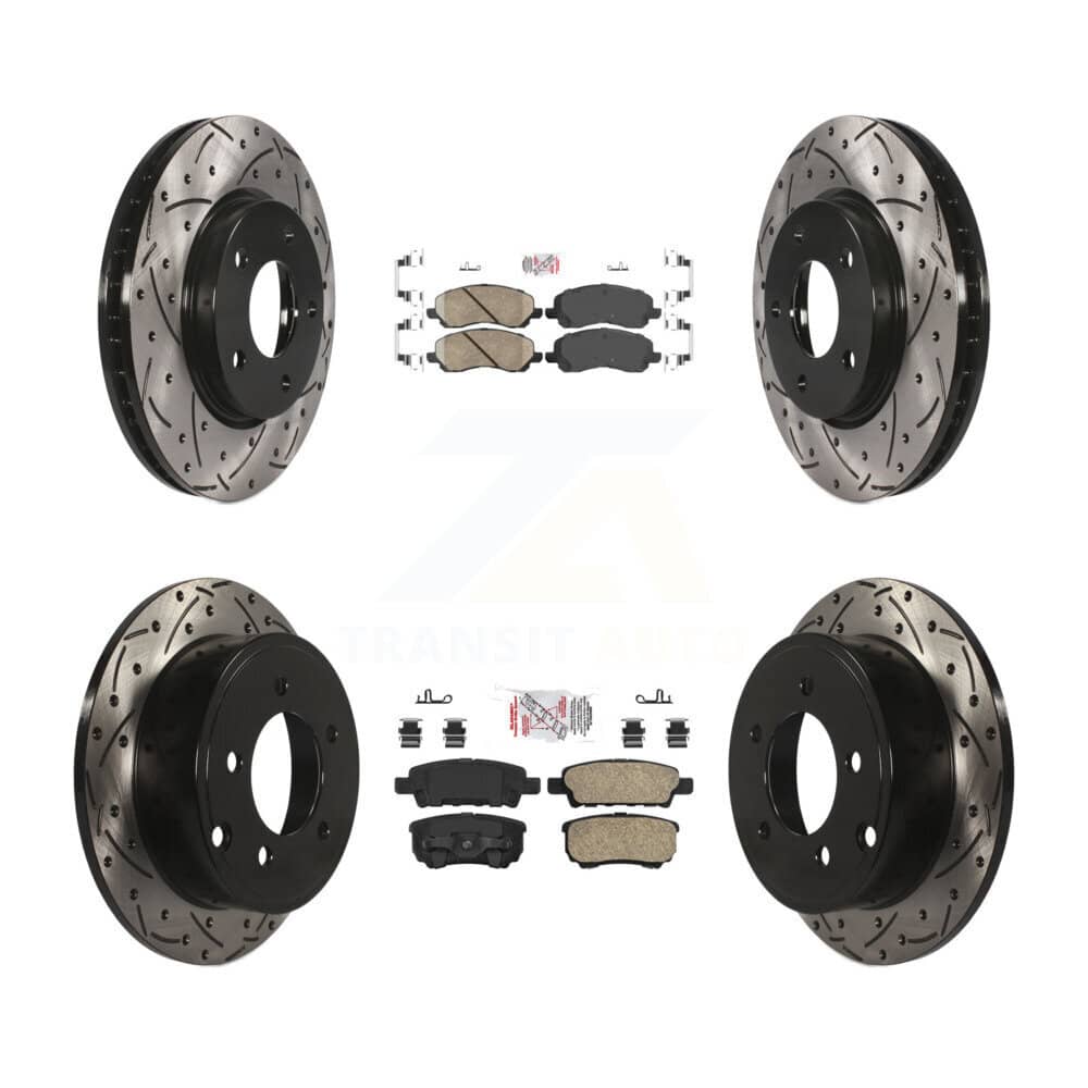 Transit Auto - KDA-100659 - Front and Rear Disc Brake Kits
