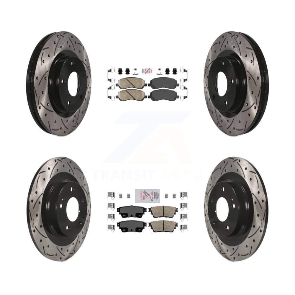Transit Auto - KDA-100673 - Front and Rear Disc Brake Kits
