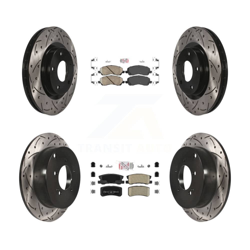 Transit Auto - KDA-100678 - Front and Rear Disc Brake Kits