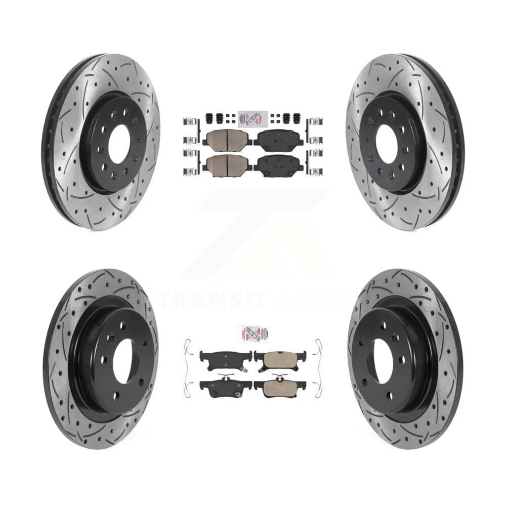Transit Auto - KDA-100704 - Front and Rear Disc Brake Kits