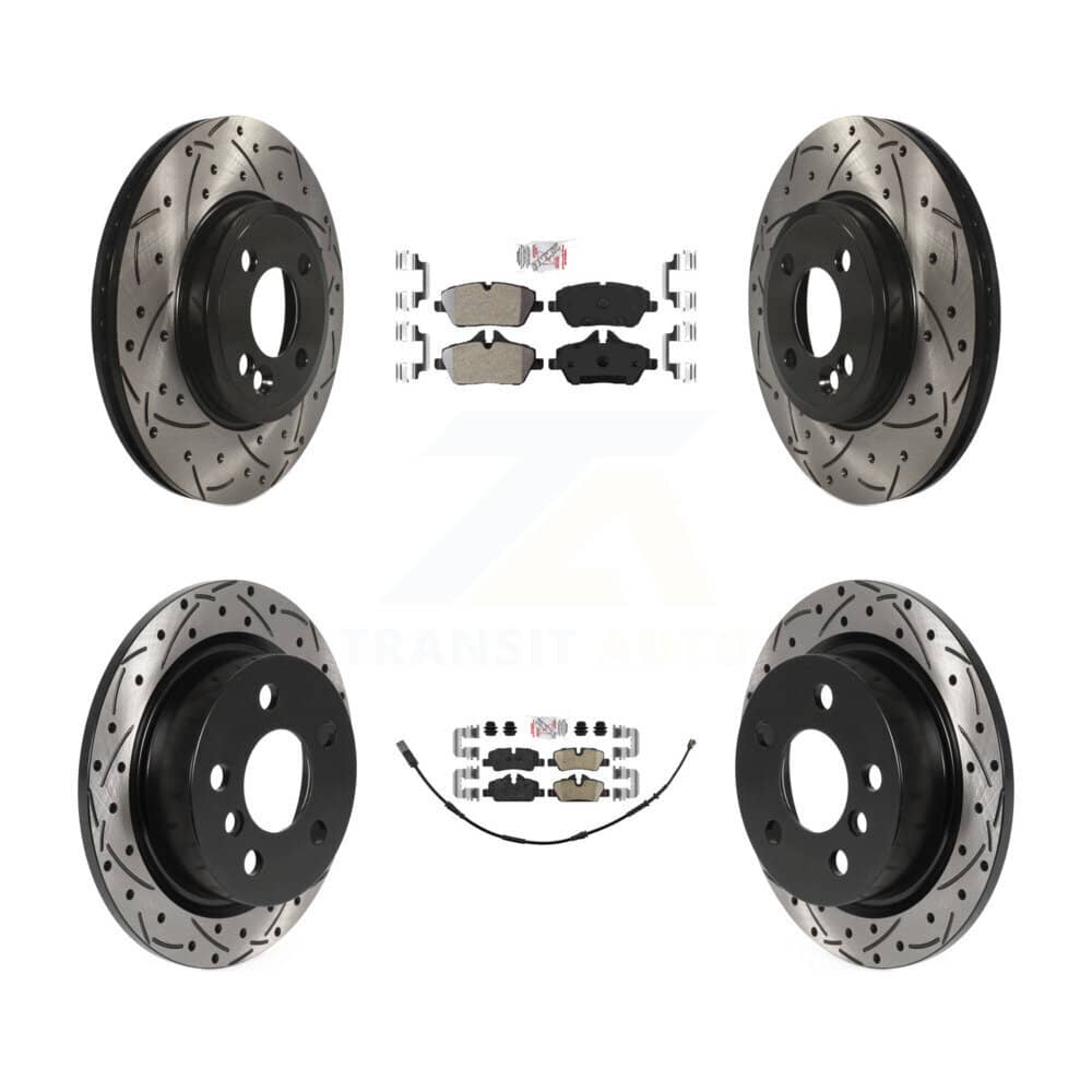 Transit Auto - KDA-100734 - Front and Rear Disc Brake Kits