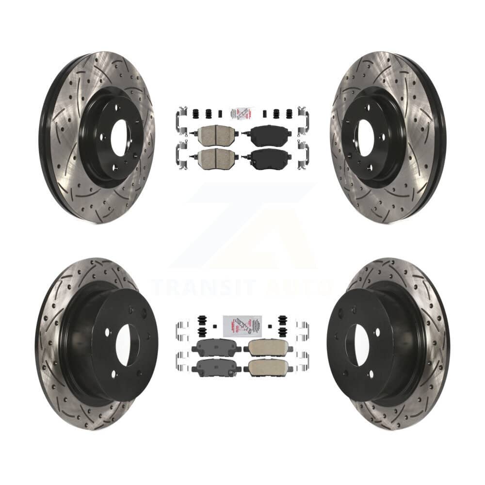 Transit Auto - KDA-100749 - Front and Rear Disc Brake Kits