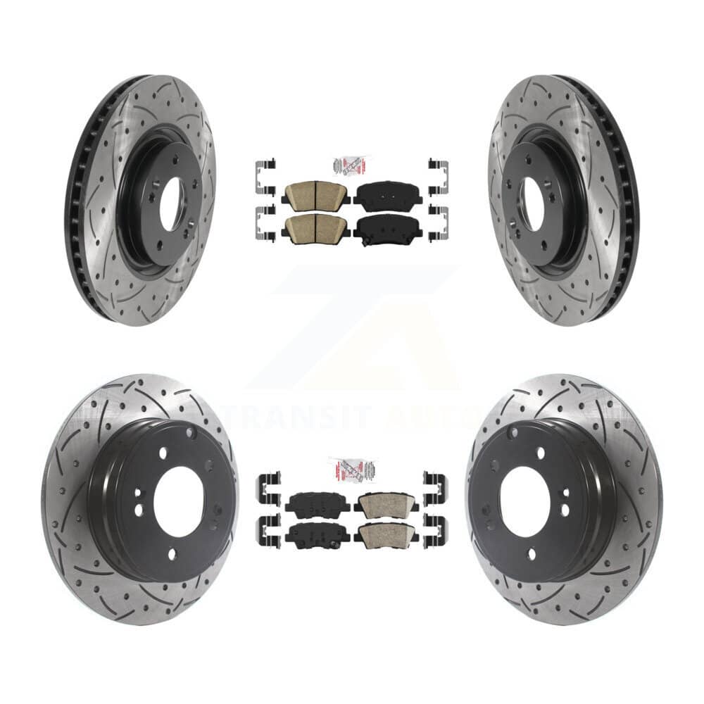 Transit Auto - KDA-100754 - Front and Rear Disc Brake Kits
