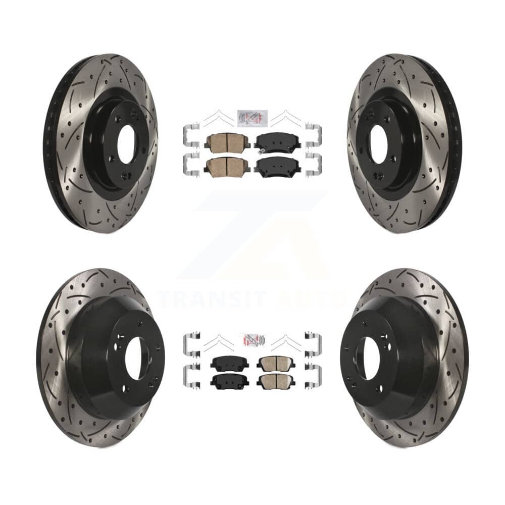 Transit Auto - KDA-100763 - Front and Rear Disc Brake Kits