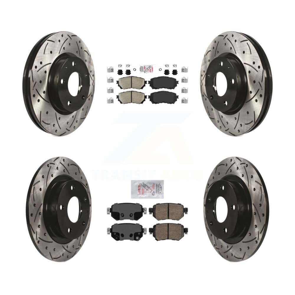 Transit Auto - KDA-100770 - Front and Rear Disc Brake Kits