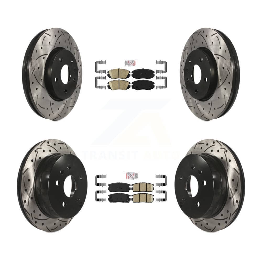 Transit Auto - KDA-100784 - Front and Rear Disc Brake Kits