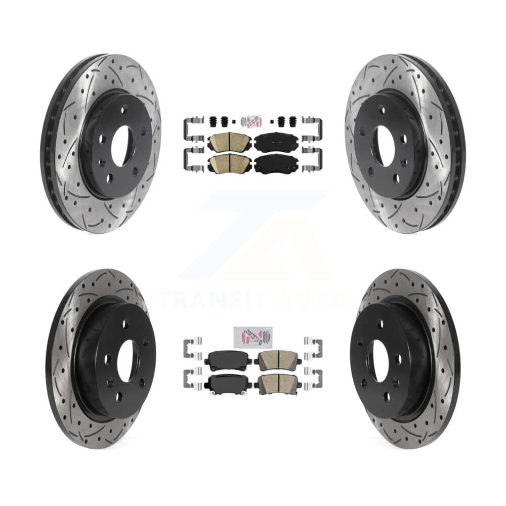 Transit Auto - KDA-100792 - Front and Rear Disc Brake Kits