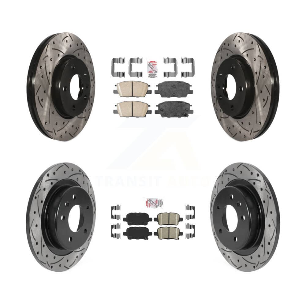 Transit Auto - KDA-100800 - Front and Rear Disc Brake Kits