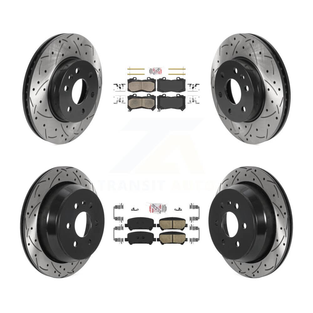 Transit Auto - KDA-100808 - Front and Rear Disc Brake Kits